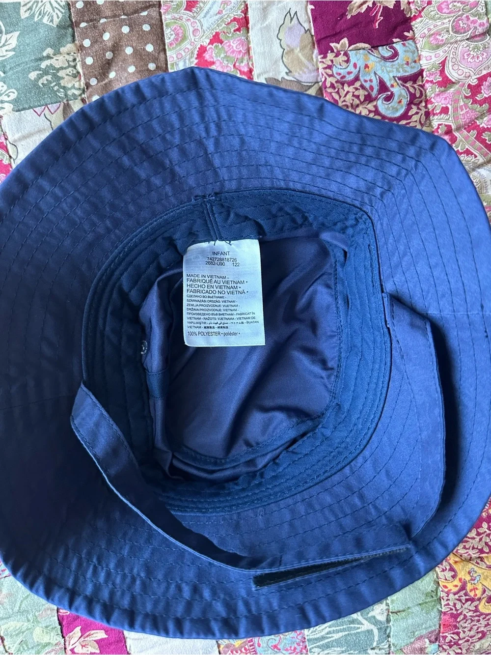 Nike Dark Blue Infant Bucket Hat
